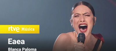 Blanca Paloma suma 650.000 visualizaciones con Eaea en el canal de Eurovisión en Youtube