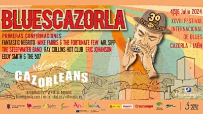 El BluesCazorla Festival 2024 tendrá conciertos de Mike Farris, Ray Collins Hot Club y más