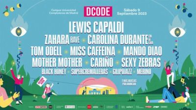 Dcode Festival 2023: Lewis Capaldi, Tom Odell y Mando Diao encabezan el cartel