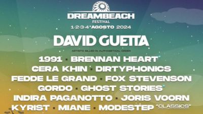 David Guetta encabeza el Dreambeach Villaricos Festival 2024 de Almería