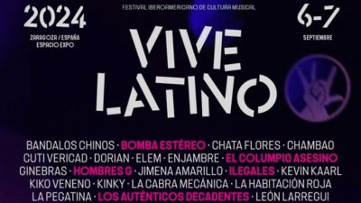El Vive Latino 2024 de Zaragoza anuncia su cartel con Los Planetas, Rayden o Trueno