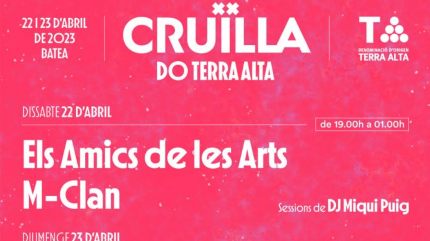 Cruïlla Do Terra Alta Festival 2023 - Domingo 23 Abril
