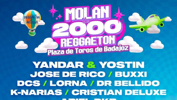 Molan Los 2000 Reggaeton Festival Badajoz
