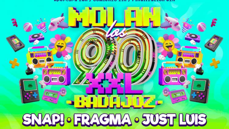Molan los 90 XXL Festival Badajoz