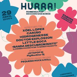 Nace el Hurra! Festival de Zamora con Xoel López y Doctor Explosion en su cartel