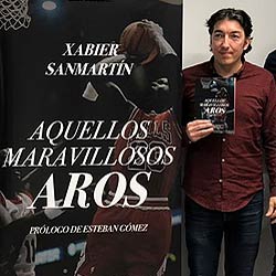 Exitosa presentación en Málaga de Aquellos Maravillosos Aros, libro de baloncesto con un capítulo de música