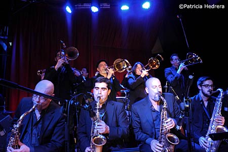Julián Maeso y la Bob Sands Big Band en Madrid 2015. crónica concierto
