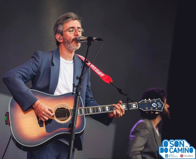 Xoel Lopez en el festival O Son Do Camiño 2023 celebrado en Santiago de Compostela
