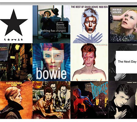 David Bowie, homenaje de grupos y musicos de nuestro pop rock