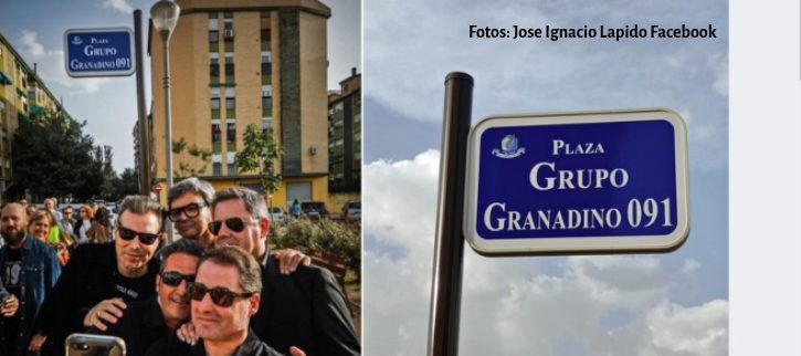 El grupo 091 ya tiene una plaza a su nombre en Granada