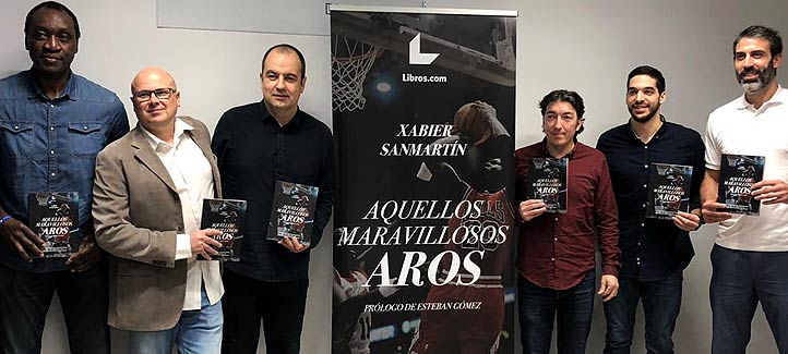 Exitosa presentación en Málaga de Aquellos Maravillosos Aros, libro de baloncesto con un capítulo de música