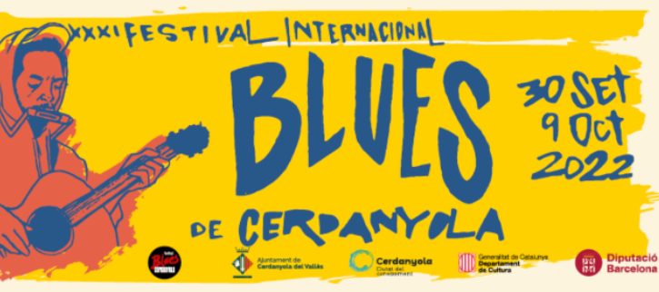 Festival de Blues Cerdanyola 2022 con conciertos de Hendrik Röver y Kamikaze Helmets