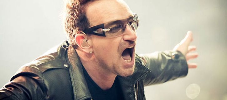 Bono de U2 da un concierto sorpresa en el metro de Kiev; Ucrania