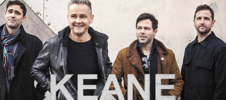 Keane, conciertos en Barcelona y Madrid, gira Cause and Effect Tour