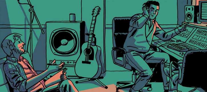 Paco Roca, premio Eisner, hizo antes un cómic sobre música con Seguridad Social: La Encrucijada