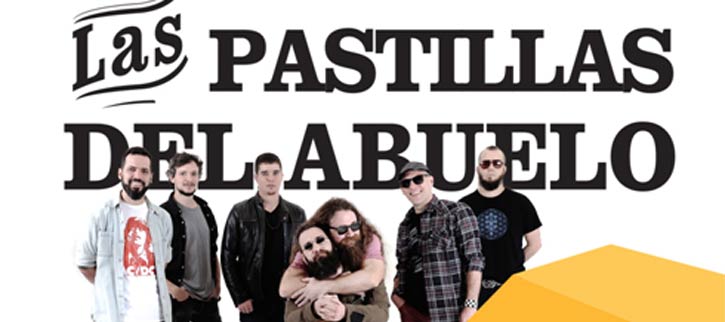 Las Pastillas del Abuelo, rock argentino con conciertos en Madrid, Vigo, Valencia...