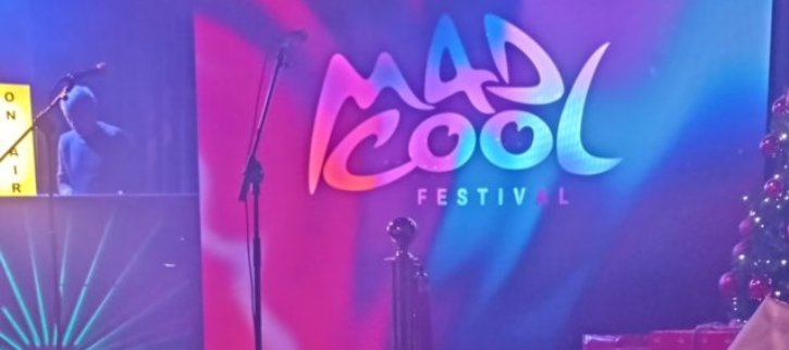 Cola en la presentación de los conciertos del Mad Cool 2023 de Madrid 