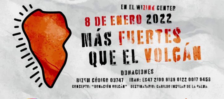 Festival solidario con La Palma, Más Fuertes que el Volcán: Coque Malla, Fangoria y Ana Guerra