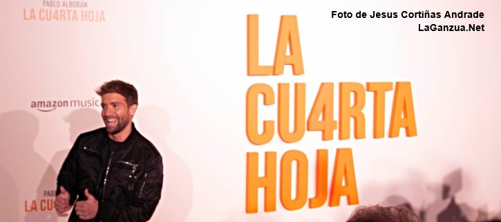 Pablo Alborán presentó así en Madrid el disco La Cuarta Hoja, ya con gira de conciertos