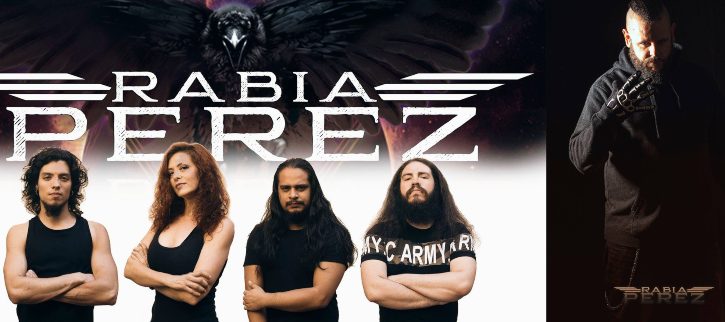 Rabia Pérez, grupo de metal, se unen a Lady Stone Music