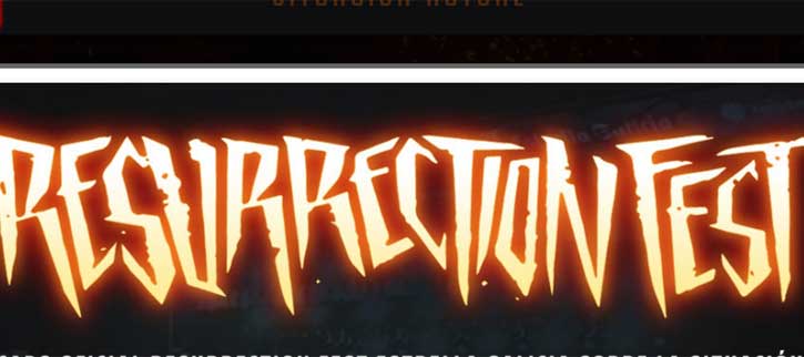 Resurrection Fest 2020 aplaza conciertos y anuncia fechas para 2021