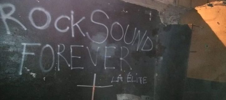 La dolorosa foto de la sala RockSound de Barcelona derruida