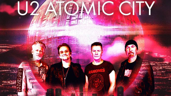 U2 estrenan el single Atomic City con video grabado en Las Vegas